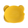 We Might Be Tiny - Bear Stickie Plate - Yellow