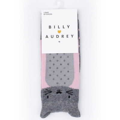 Billy Loves Audrey Kitty Socks