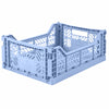 Lillemor Lifestyle Ay-Kasa Midi Folding Crate - Baby Blue