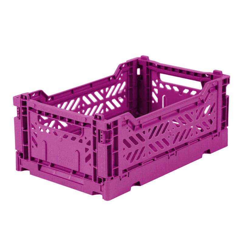 Lillemor Lifestyle Ay-Kasa Mini Folding Crate - Purple
