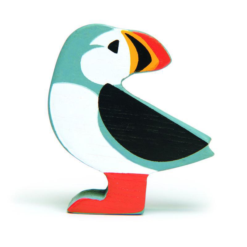 Tender Leaf Toys Wooden Animal - Puffin