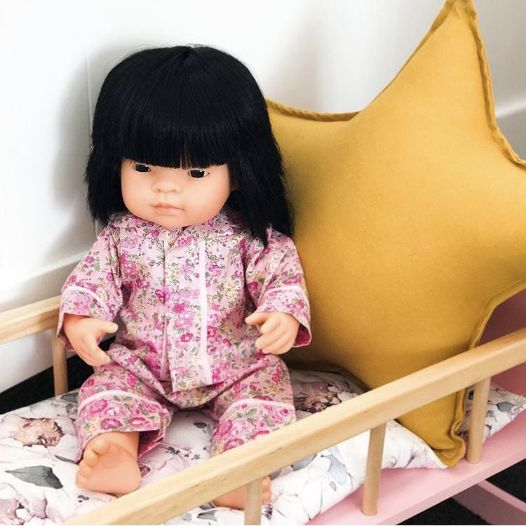 Miniland Doll Asian Girl UNDRESSED – 38cm