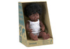 Miniland Doll African Girl – 38cm