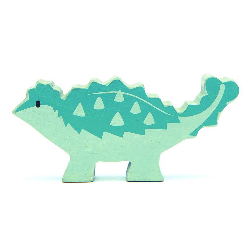 Tender Leaf Toys Wooden Dinosaur - Anklyosaurus