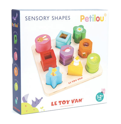 Le Toy Van Petilou 9 Piece Sensory Shapes Puzzle