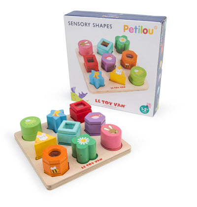 Le Toy Van Petilou 9 Piece Sensory Shapes Puzzle