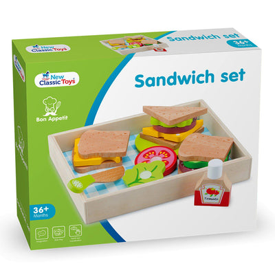 New Classic Toys - Wooden Sandwich Set