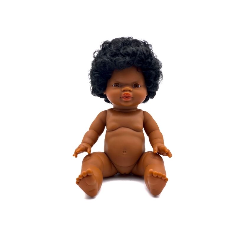 Paola Reina Gordis - FAITH - African Doll with Short Hair 34 cm