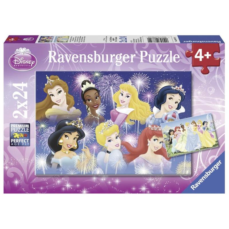 Ravensburger Puzzle - Disney Princesses Gathering 2x24 pieces