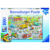 Ravensburger Puzzle - Vehicles in the City Puzzle 100 pieces