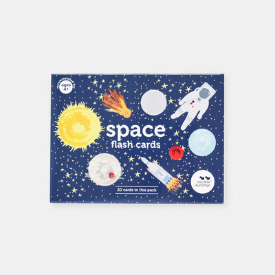 Two Little Ducklings Space Flash Cards