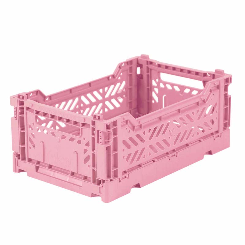 Lillemor Lifestyle Ay-Kasa Mini Folding Crate - Baby Pink