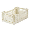 Lillemor Lifestyle Ay-Kasa Mini Folding Crate - Cream