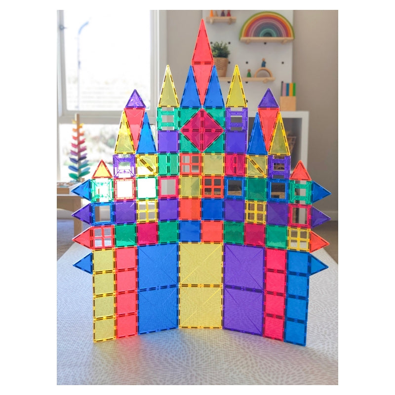 Connetix Tiles - Magnetic Building Tiles - 62 Piece Set