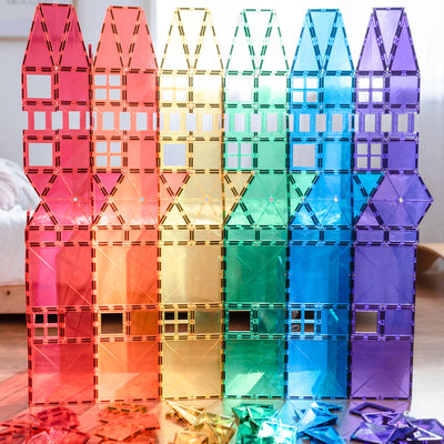 Connetix Tiles - Magnetic Building Tiles - Mega Pack 212 Piece Set