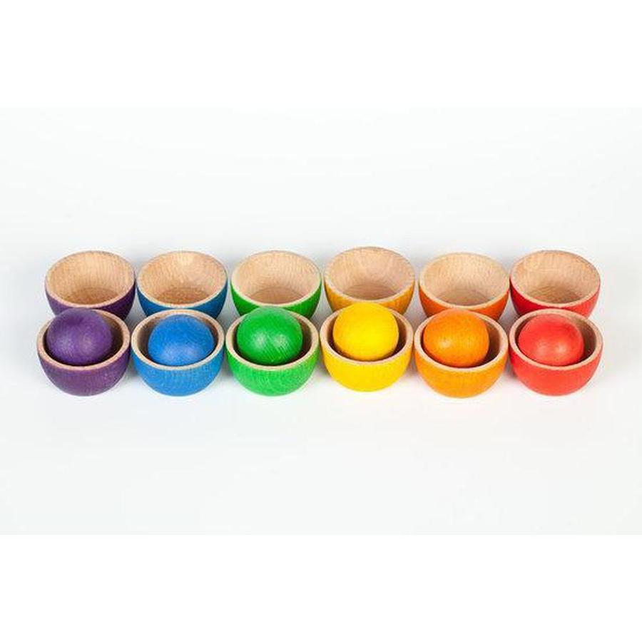 Grapat Coloured Bowls and Balls set