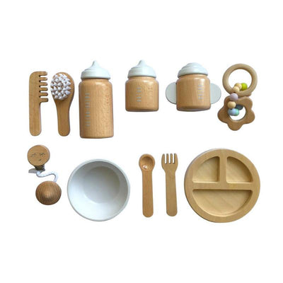 Make Me Iconic Wooden Baby Doll Accessories Kit