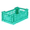 Lillemor Lifestyle Ay-Kasa Mini Folding Crate - Mint