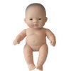 Miniland Doll Baby Asian Girl UNDRESSED – 21cm
