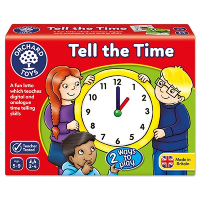 Orchard Toys - Tell The Time Game