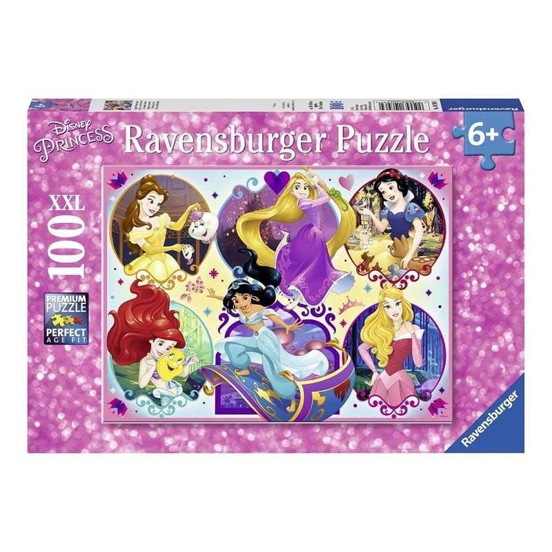 Ravensburger Puzzle - Disney Princess 2 Puzzle 100 pieces