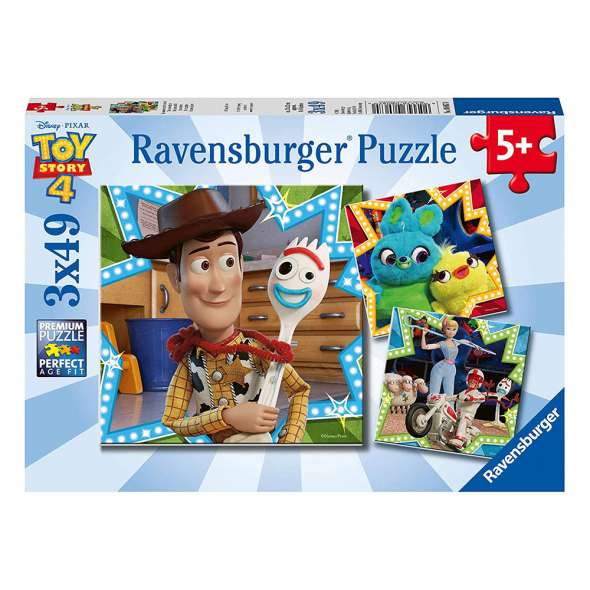 Ravensburger Puzzle - Disney Toy Story 4 Puzzle 3x49 pieces