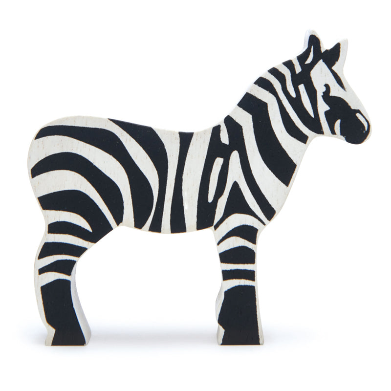 Tender Leaf Toys Wooden Animal - Zebra